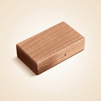 Havrys, petite boîte à bijoux en bois de voyage, vue fermée